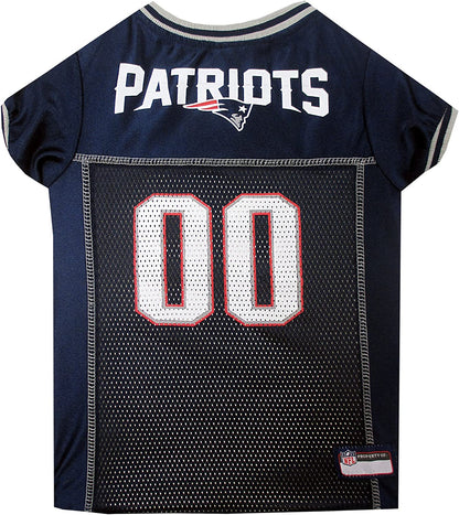 NFL New England Patriots Dog Jersey, Xxx-Large, Officially Licensed